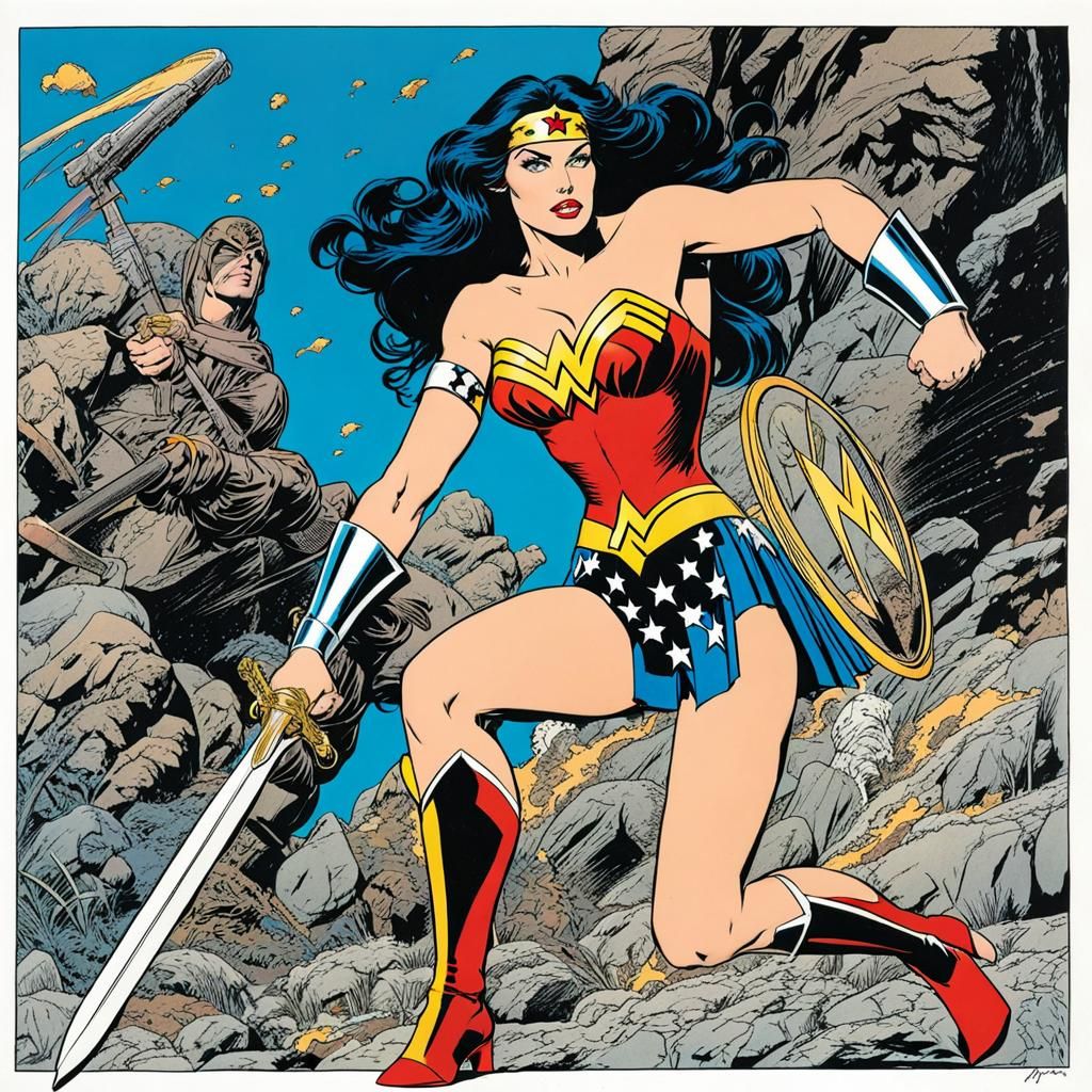Wonder Woman, Walt Simonson-style