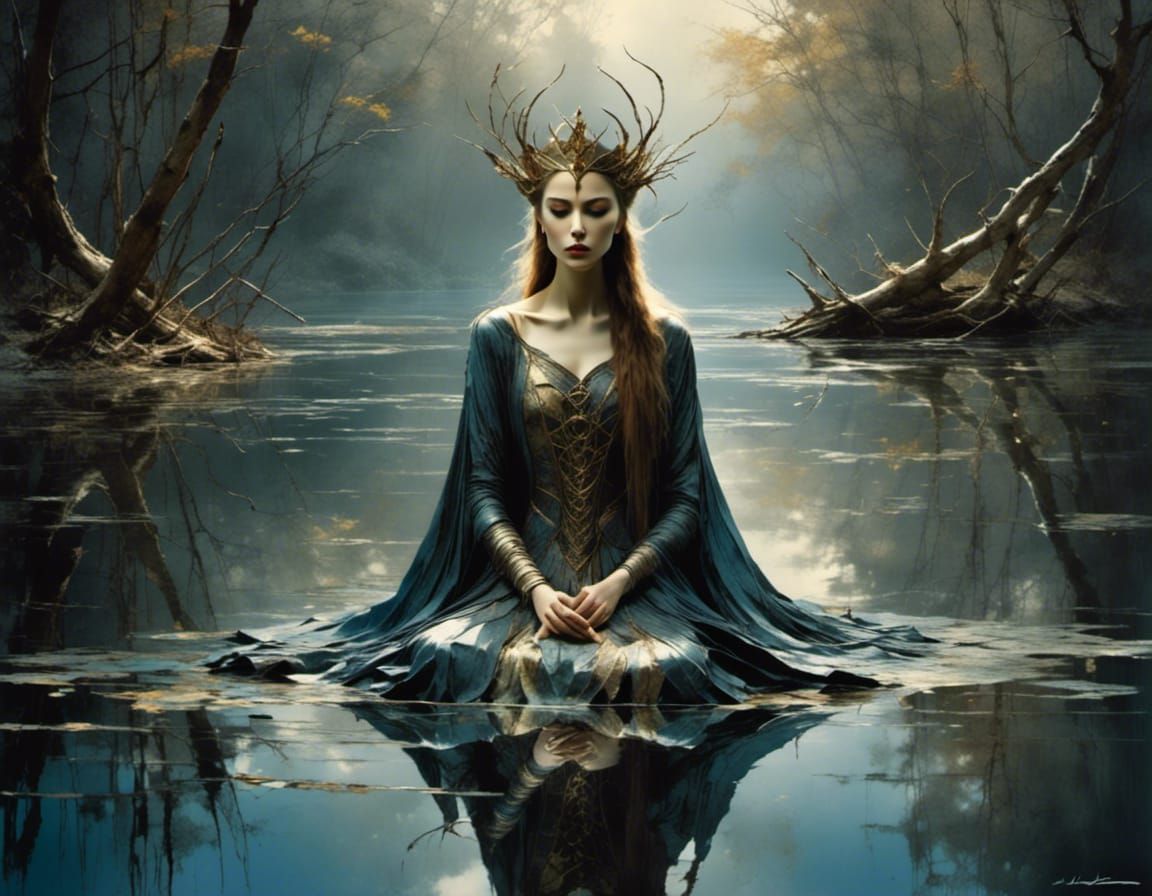 Lady of the Lake: Photographic Fantasy Art