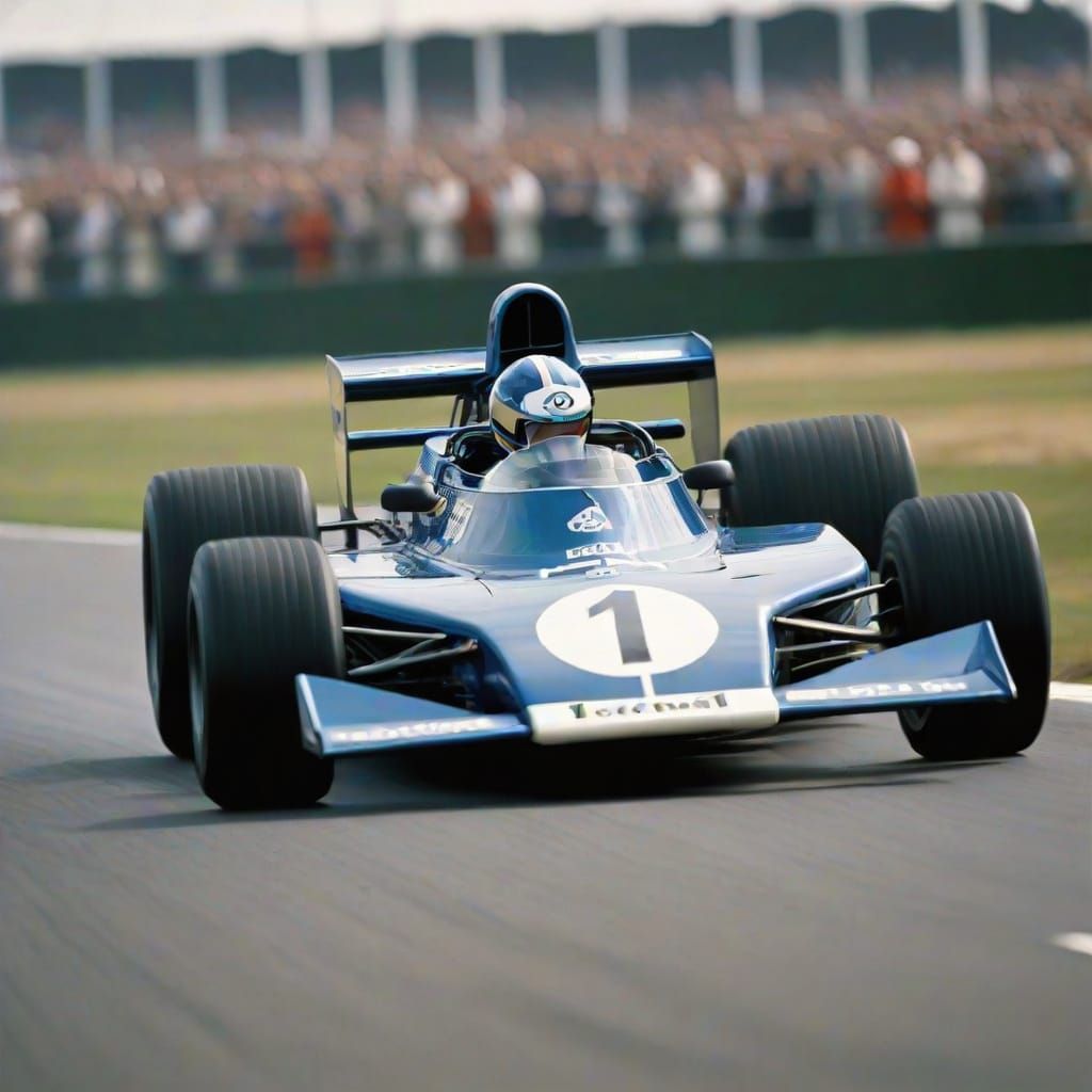 Jackie Stewart at 1971 British Grand Prix