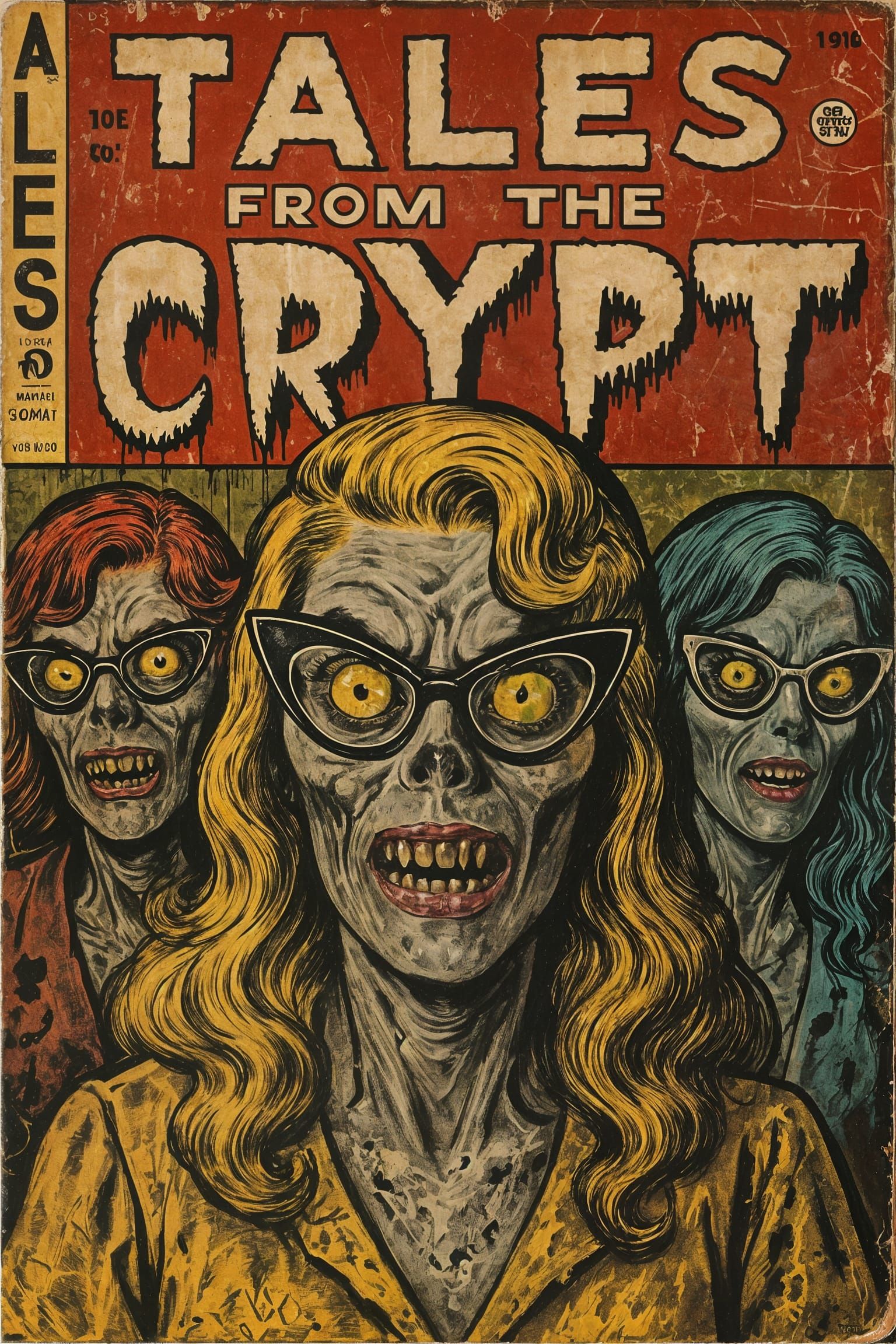 Zombie Women in Golden Age Comic Art