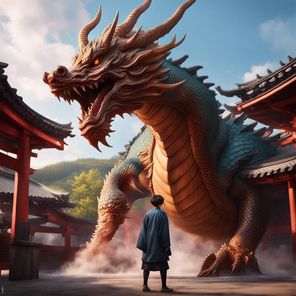 Zohakuten Launches Wooden Dragon in Hyperrealistic Style