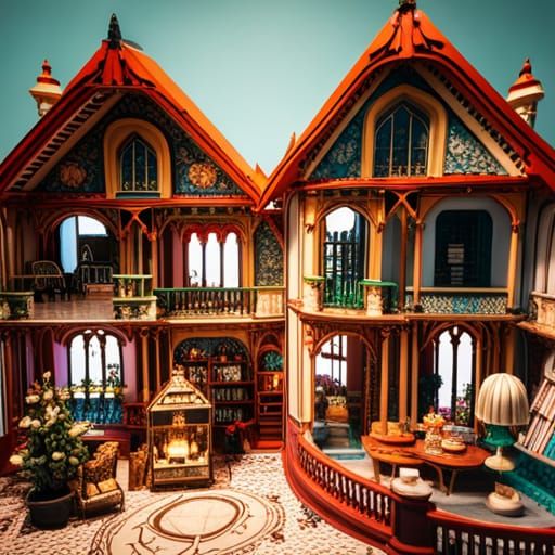 Miniature Wonderland dollhouse