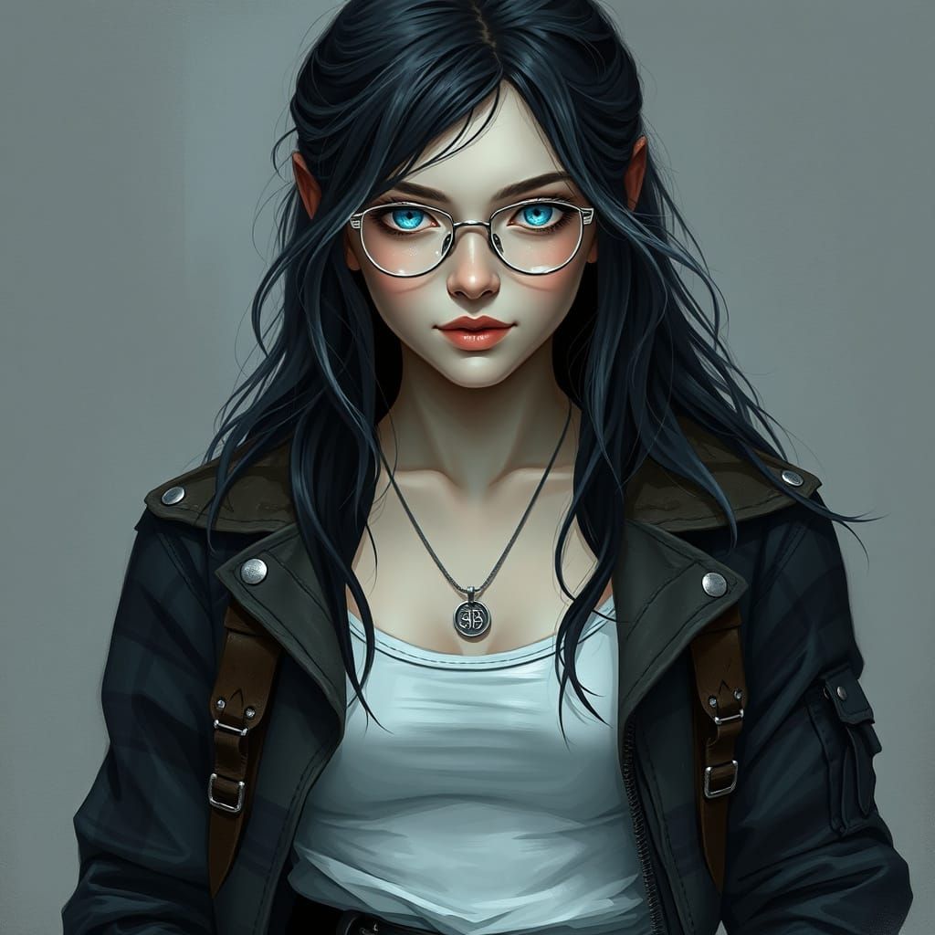 Norse Warrior Maiden Radiates Ethereal Glow