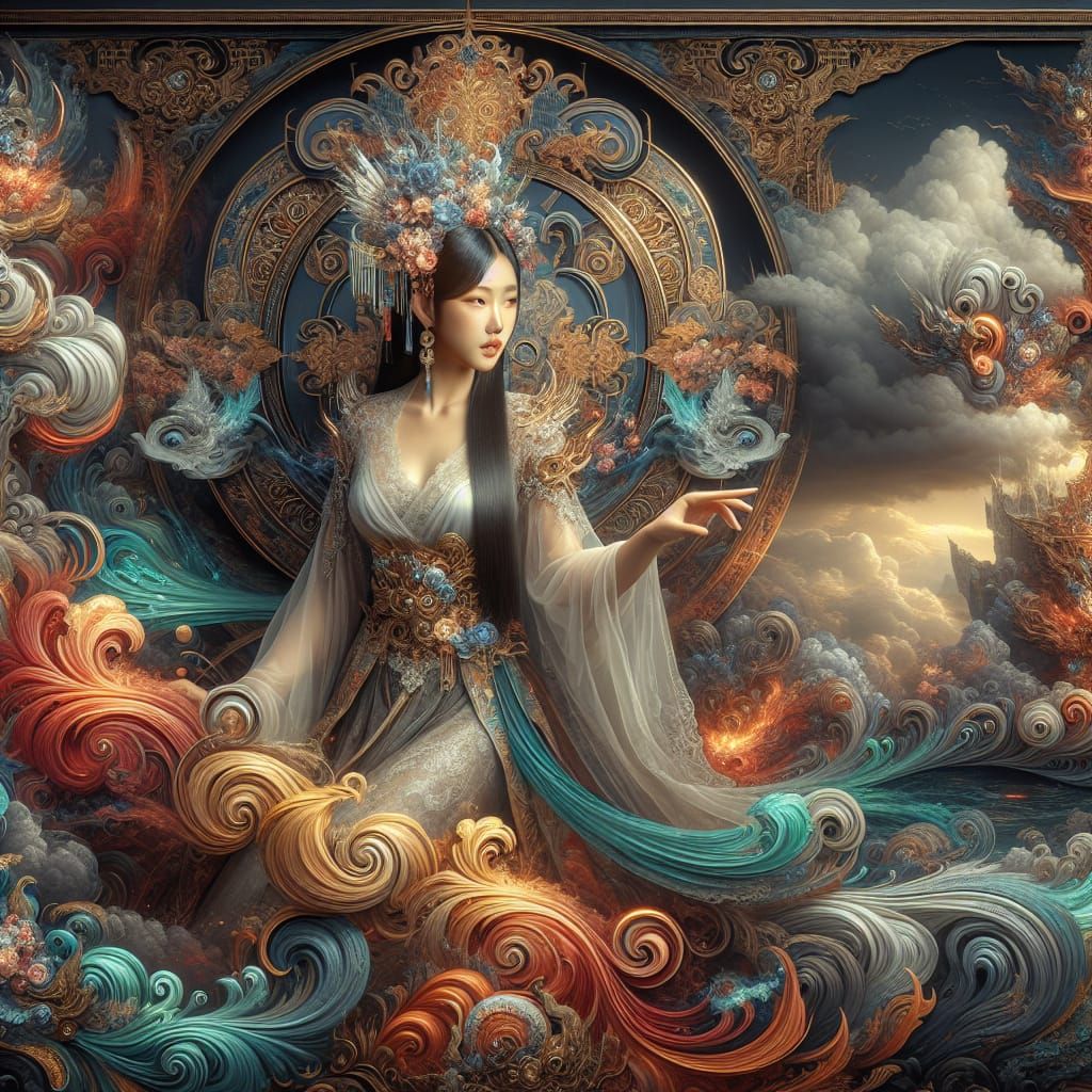 Goddess of The Continents - Asia.