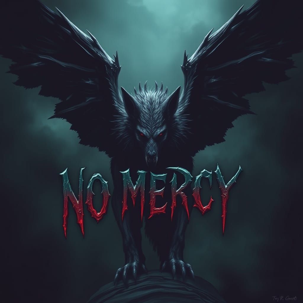 Ominous Black Winged Werewolf of No Mercy