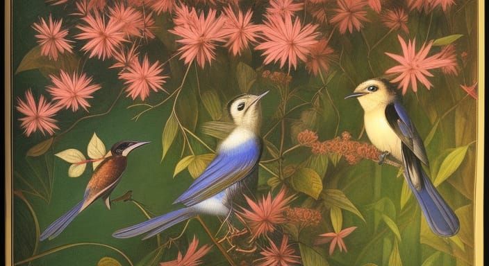 Nightingale Sings in Botanical Stargazing Platform