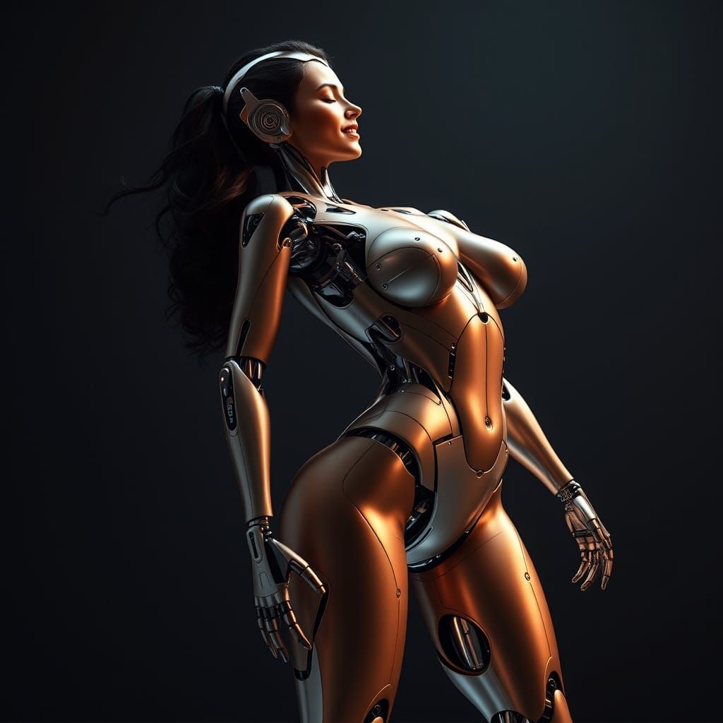 Robot Wife Amata's Ecstatic Joy