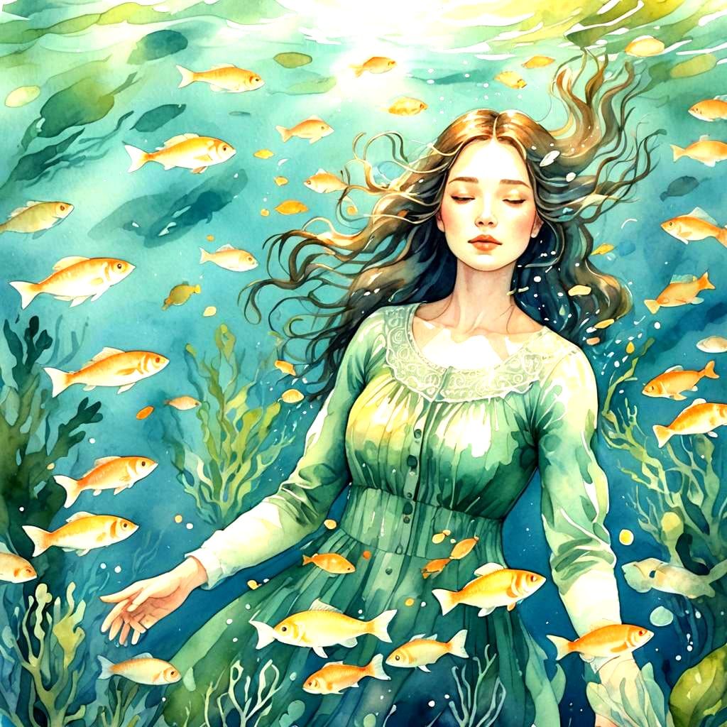 AI Generated Image of Relaxation