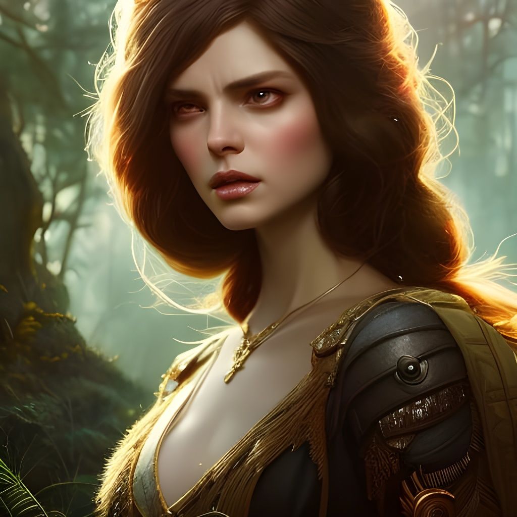 Dandelion with Cute Eyes: Detailed Digital Art