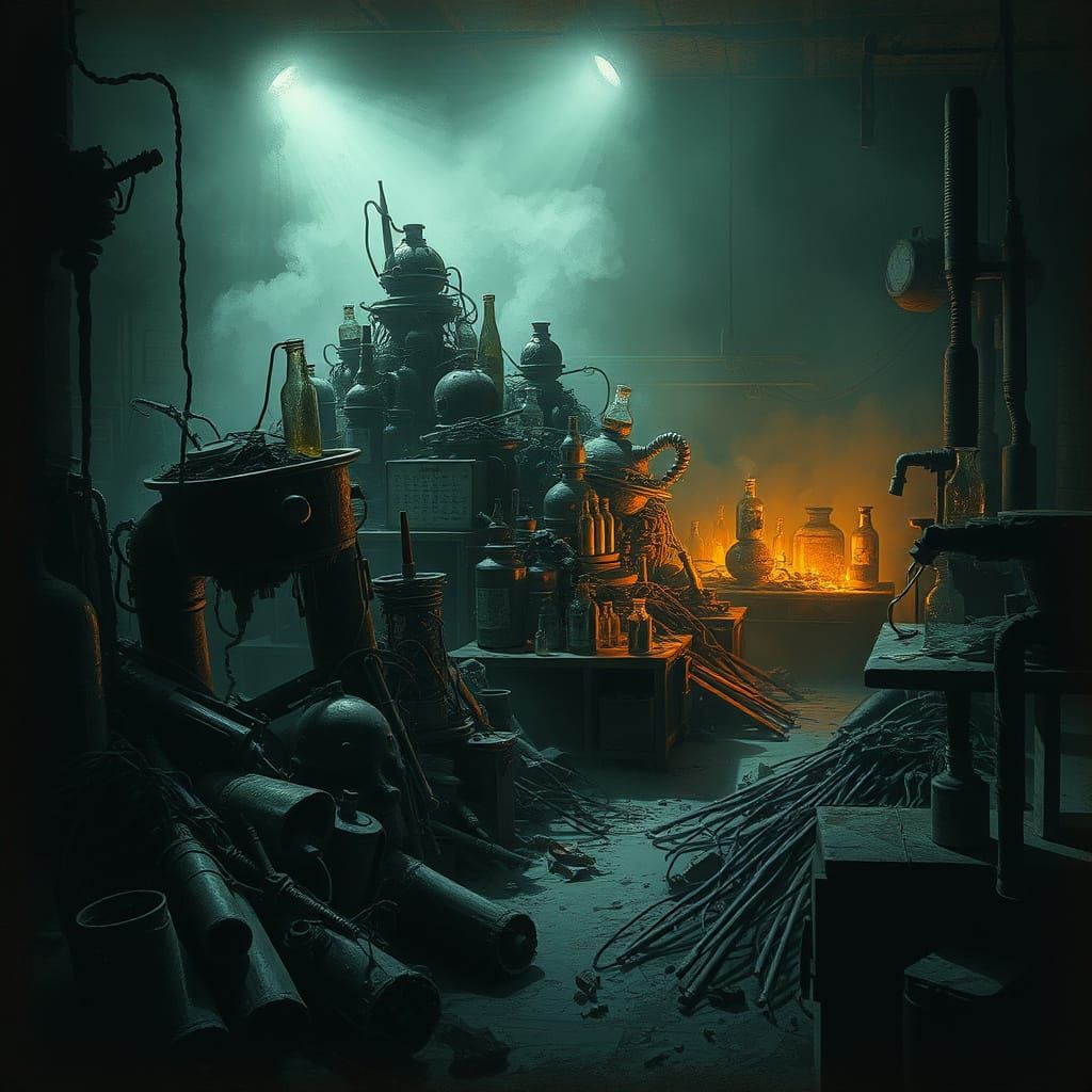 Menacing Glow From Failed Lab Experiments