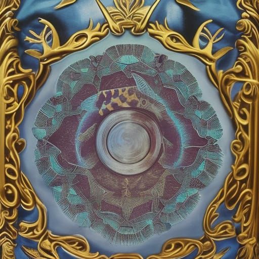 Ernst Haeckel and Edward Hyde in Surreal Photorealism