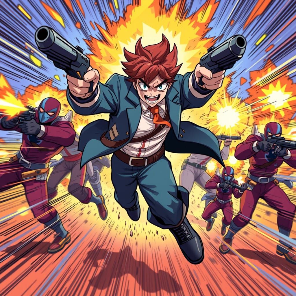 Anime-Inspired Brawler in Action