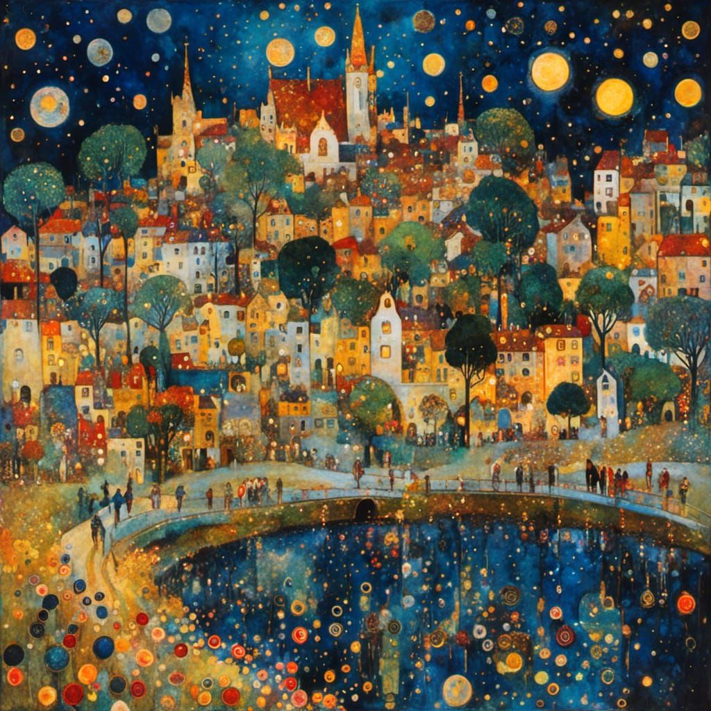 Abstract Whimsical Honky Tonk Rhythm