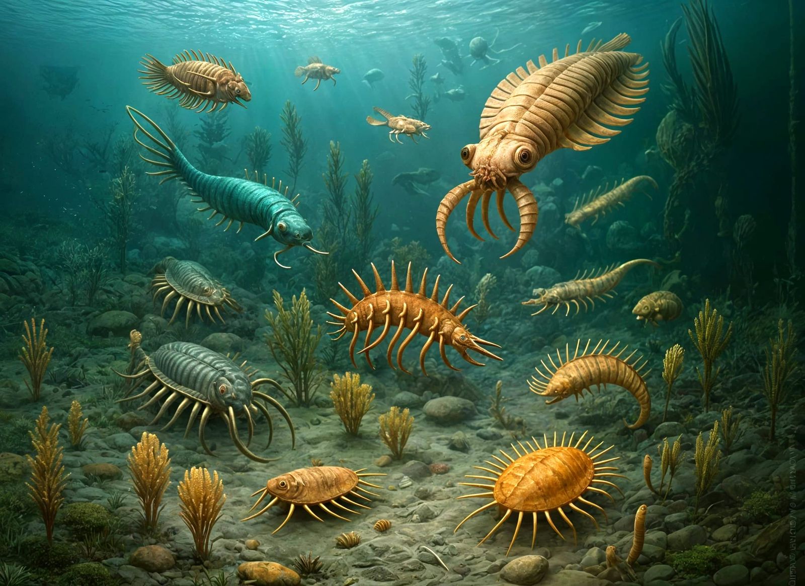 Creatures of the Cambrian Explosion in High Resolution