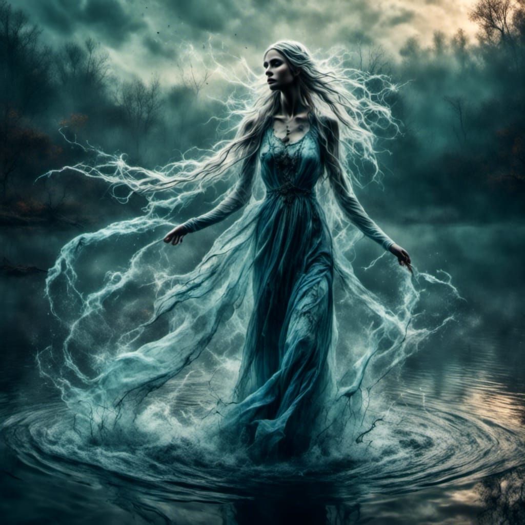 A water goddess