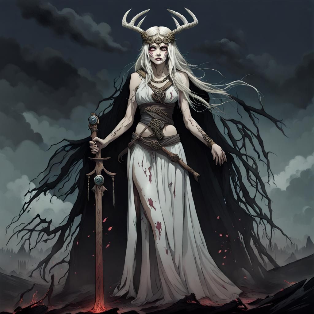 Norse Goddess Hel of Decay and the Undead