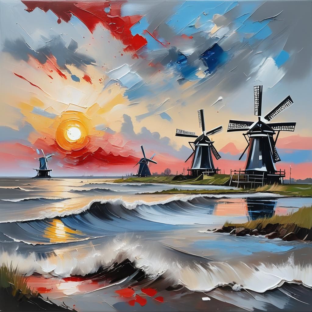 Holanda y sus molinos