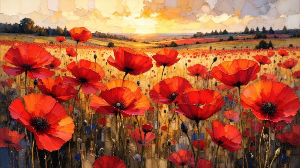 Poppy field