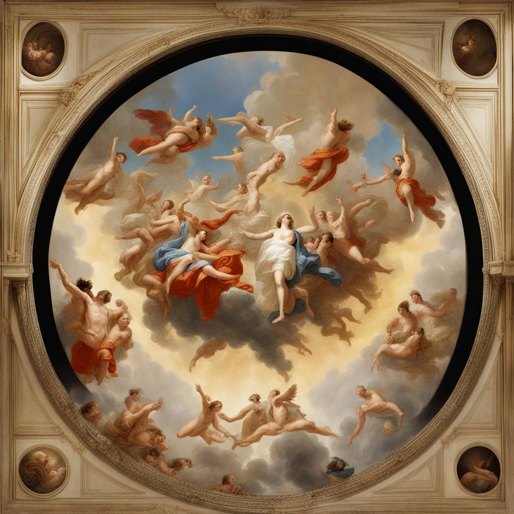 Abstract Apotheosis: A Divine Transformation