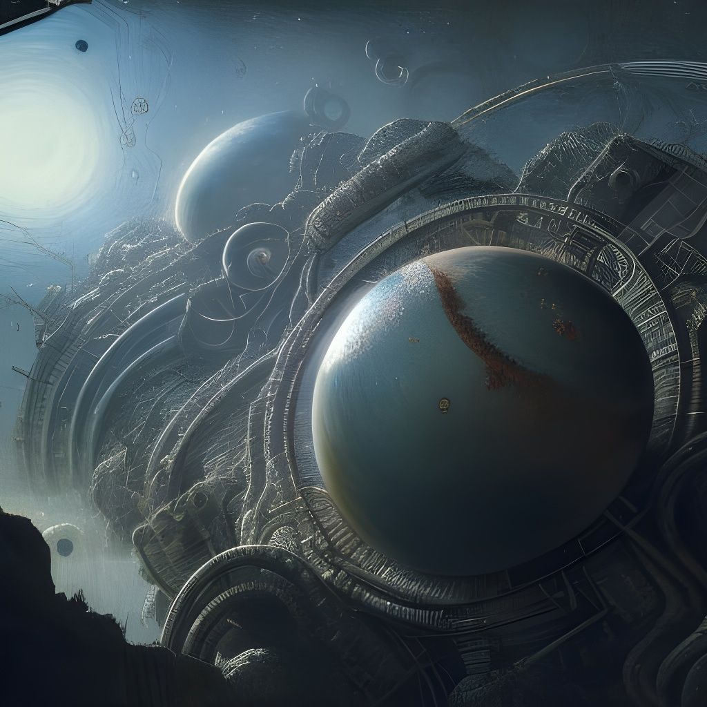 Epic Dwarf Planets: Detailed Cinematic Masterpiece