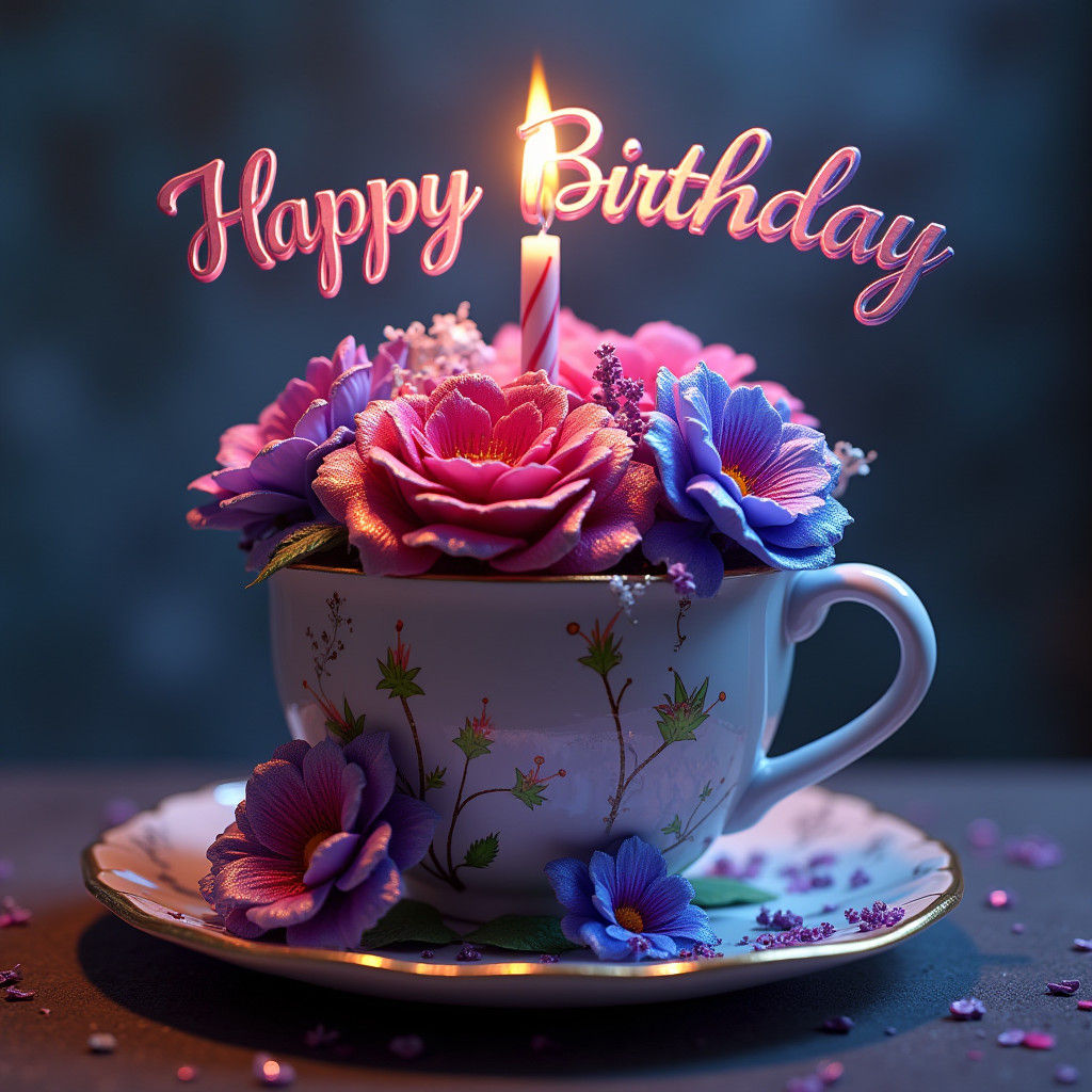 Whimsical Alice in Wonderland Birthday Tea Party