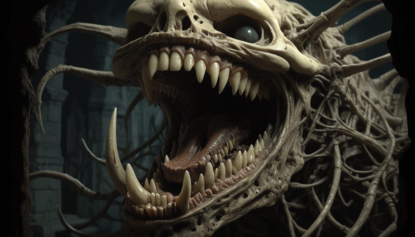 Biomechanical Horror in Dark Fantasy