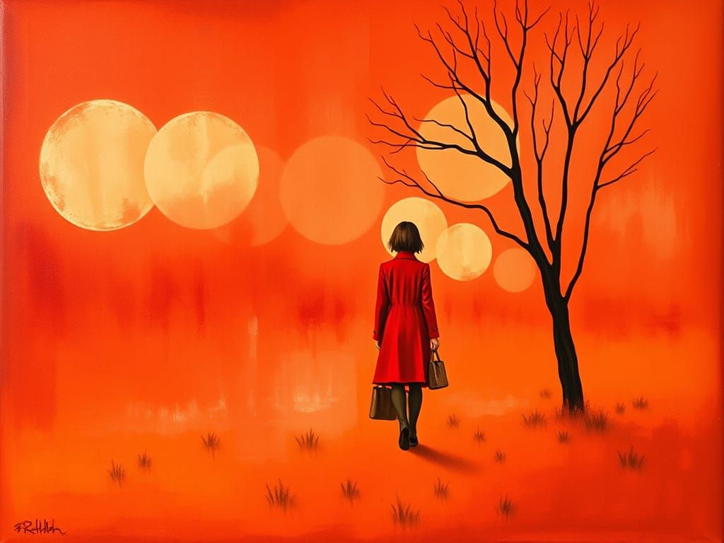 Whispers of Crimson on a Velvet Night