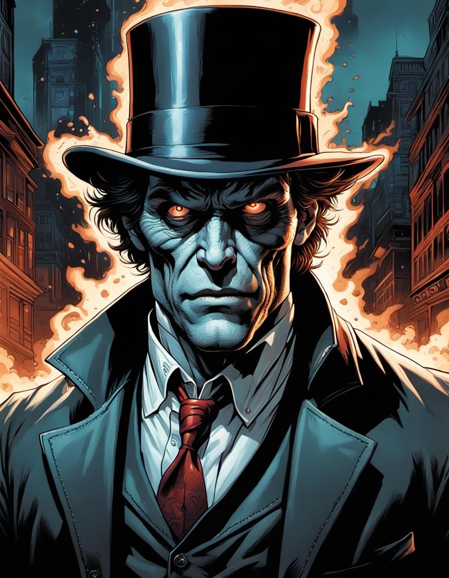 hyper realistic, perfect, smooth, Mr. Hyde