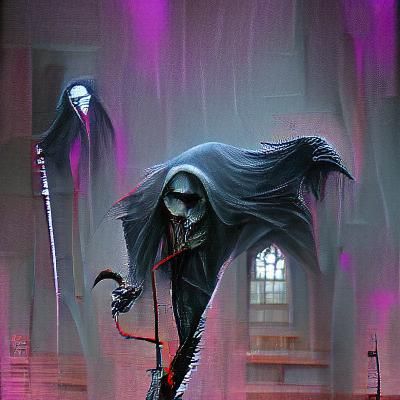 Sinister Grim Reaper Artwork