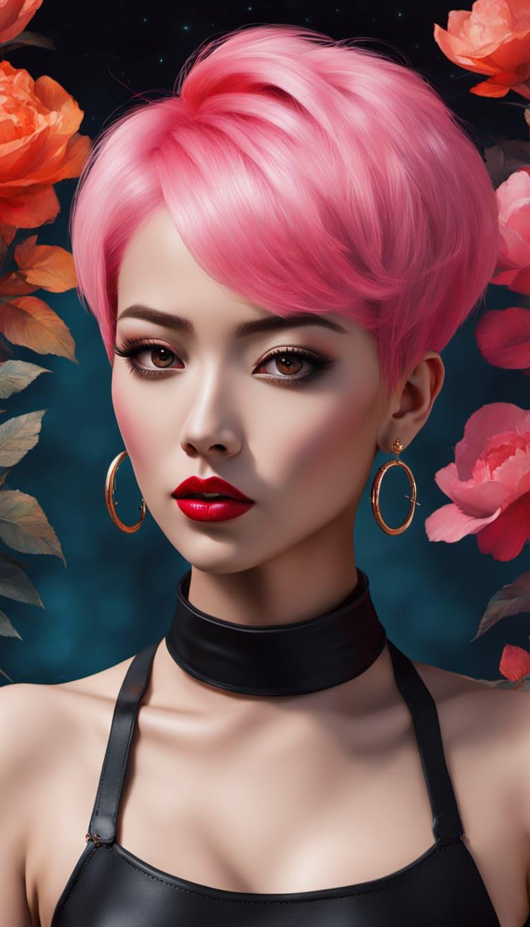 Pink Portrait