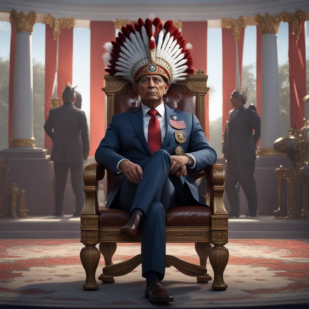 Native American President at the White House