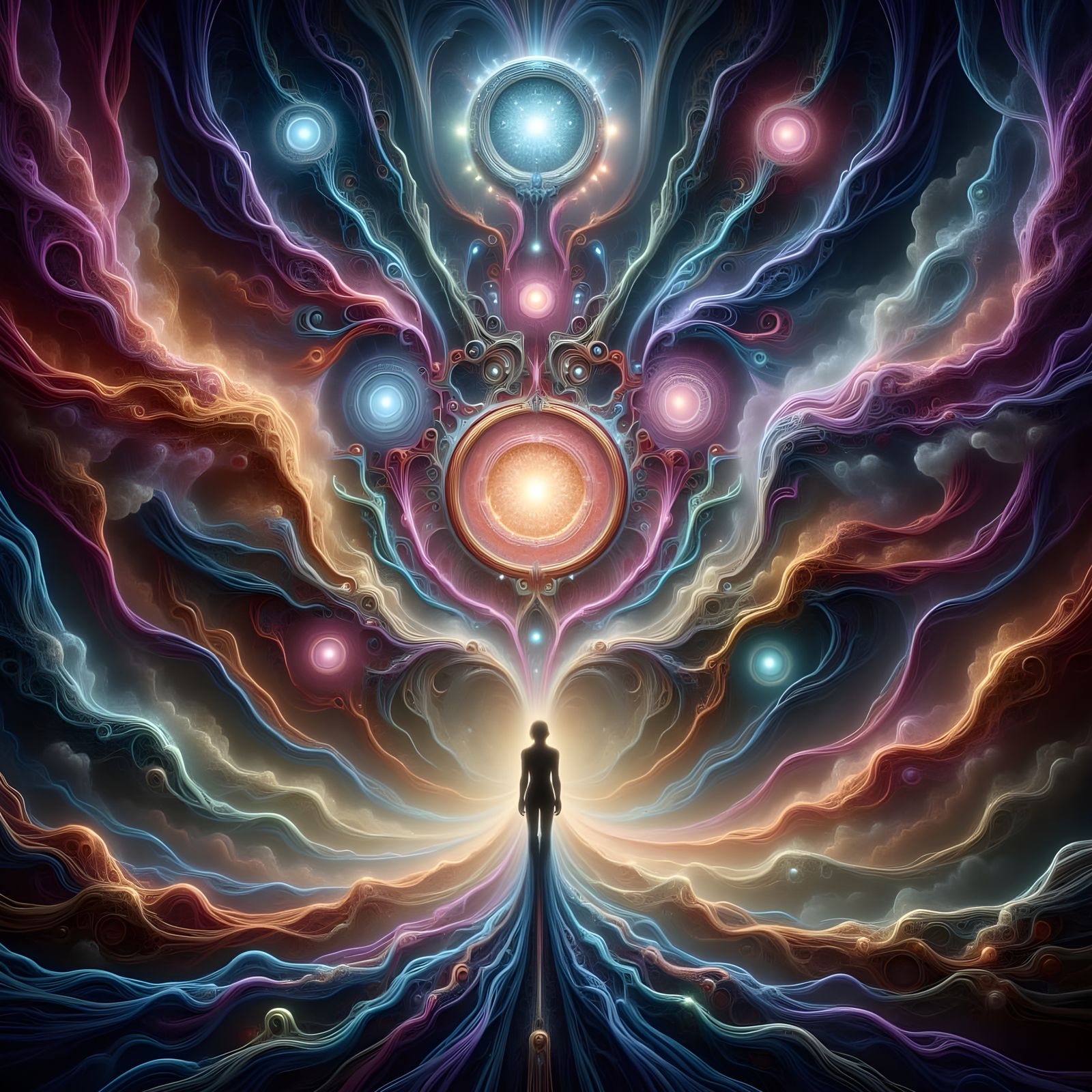 Quantum Trinfinity in Shimmering Prismatic Cosmos