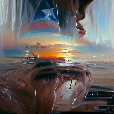Nostalgic Oil Painting: Remembering Happiness