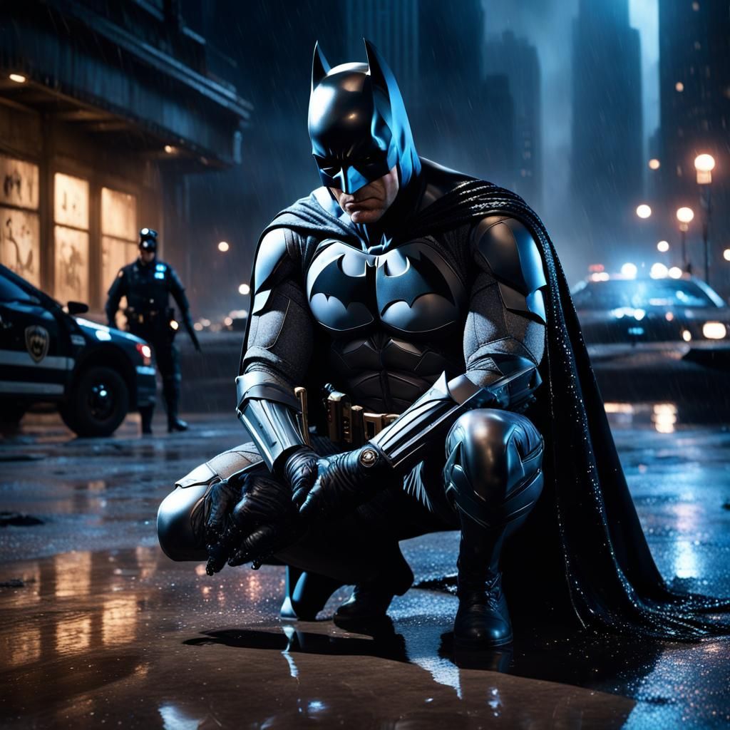 Batman Unmasked: A Photorealistic CGI Rendering