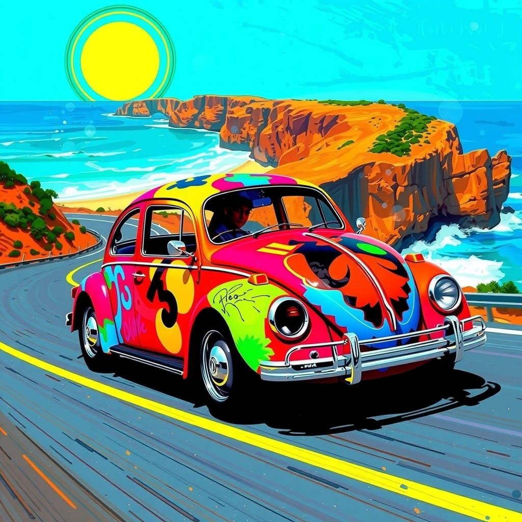 Vibrant Speed Demon Volkswagen