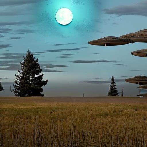 Eerie Post-Apocalyptic Nightmare Under a Bad Moon