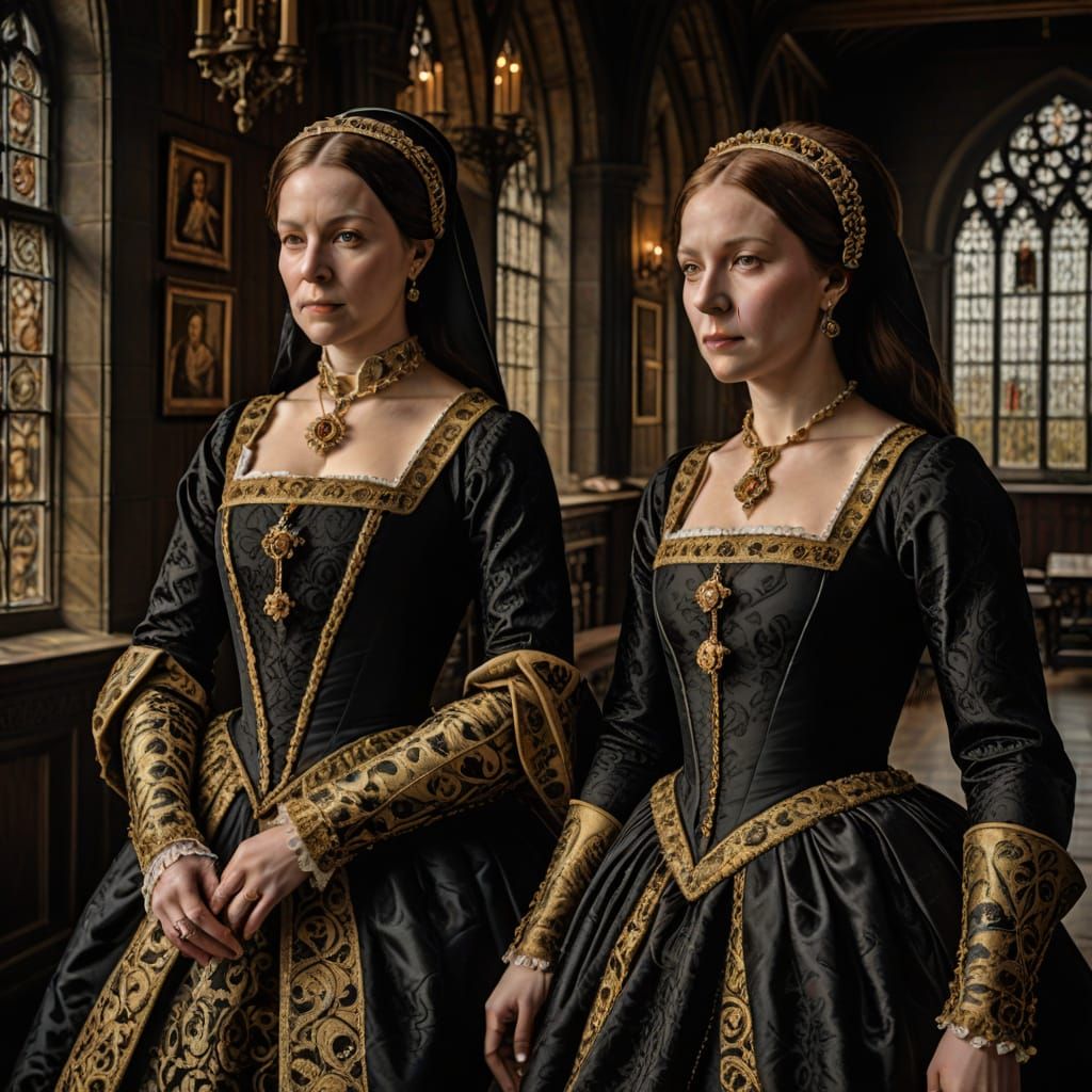 Anne Boleyn and Mary Tudor