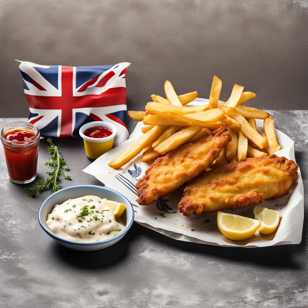 Classic British Fish and Chips