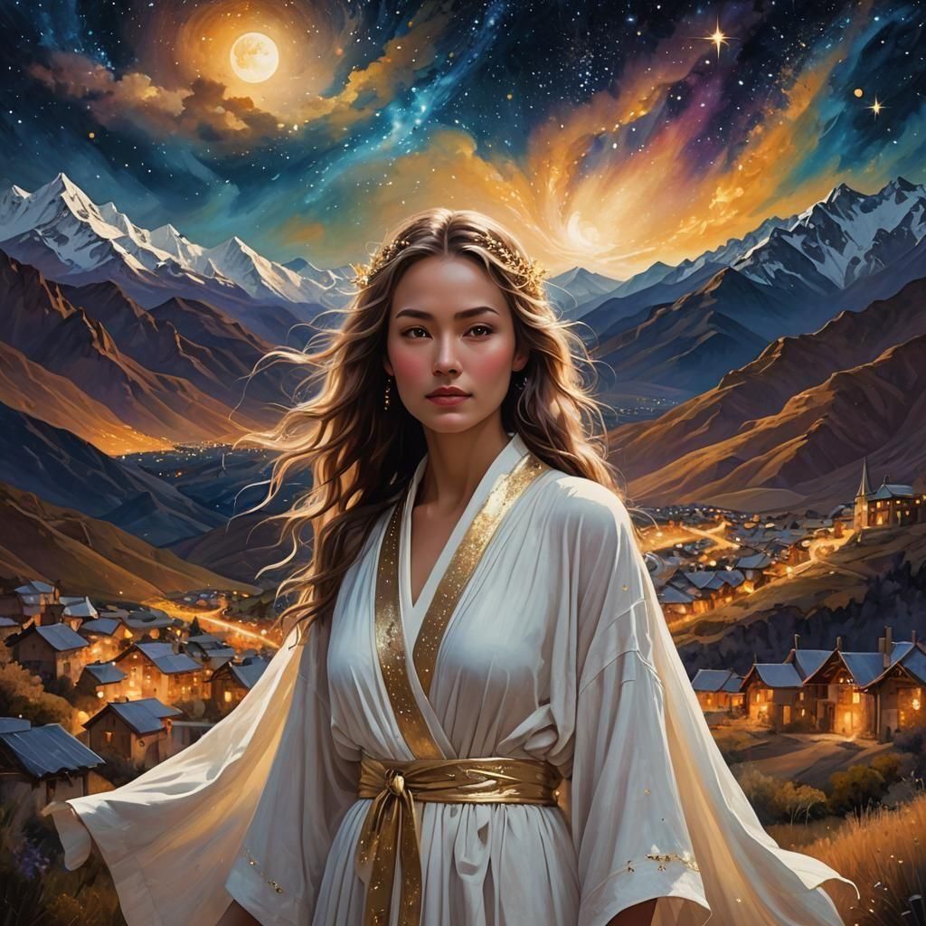 Zaffre Starry Night Inspired by Amanda Sage