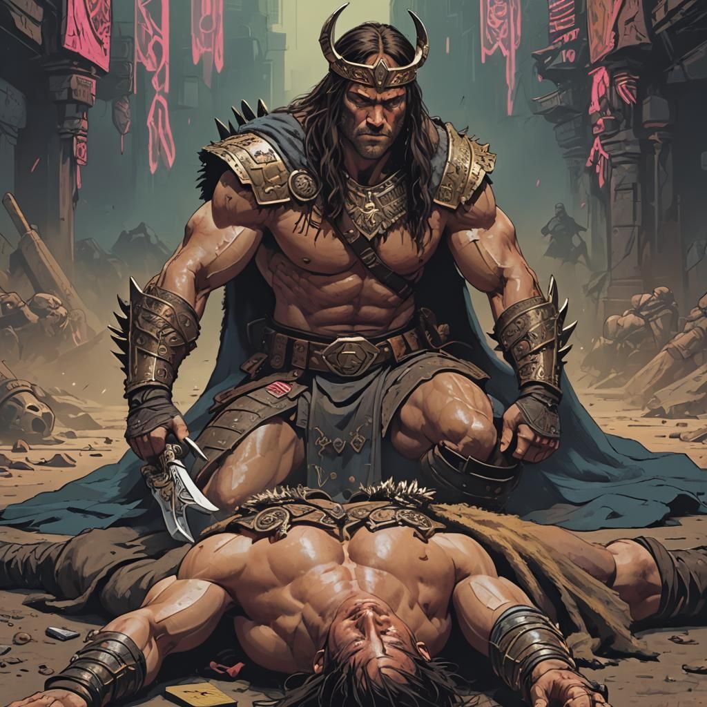 Conan the Barbarian's Cyberpunk Victory