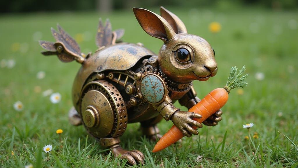 A pet rabbit you'd love to have!