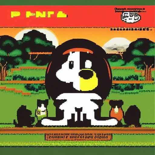 Pet Sounds Album as NES Box Art
