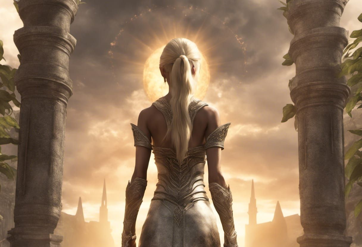 Dibella: Skyrim Goddess with Belladonna Lilies