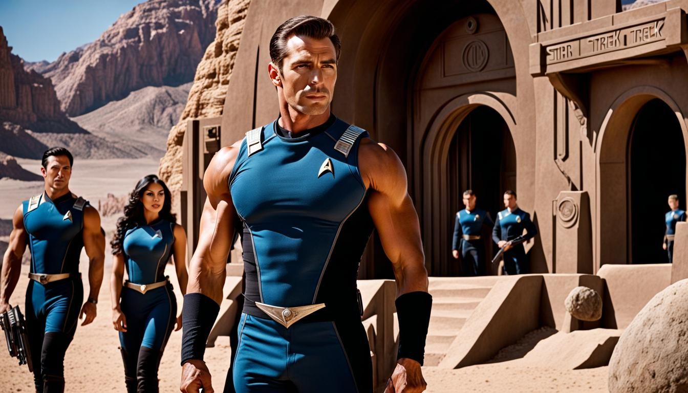 Star Trek crew, sleeveless uniform
