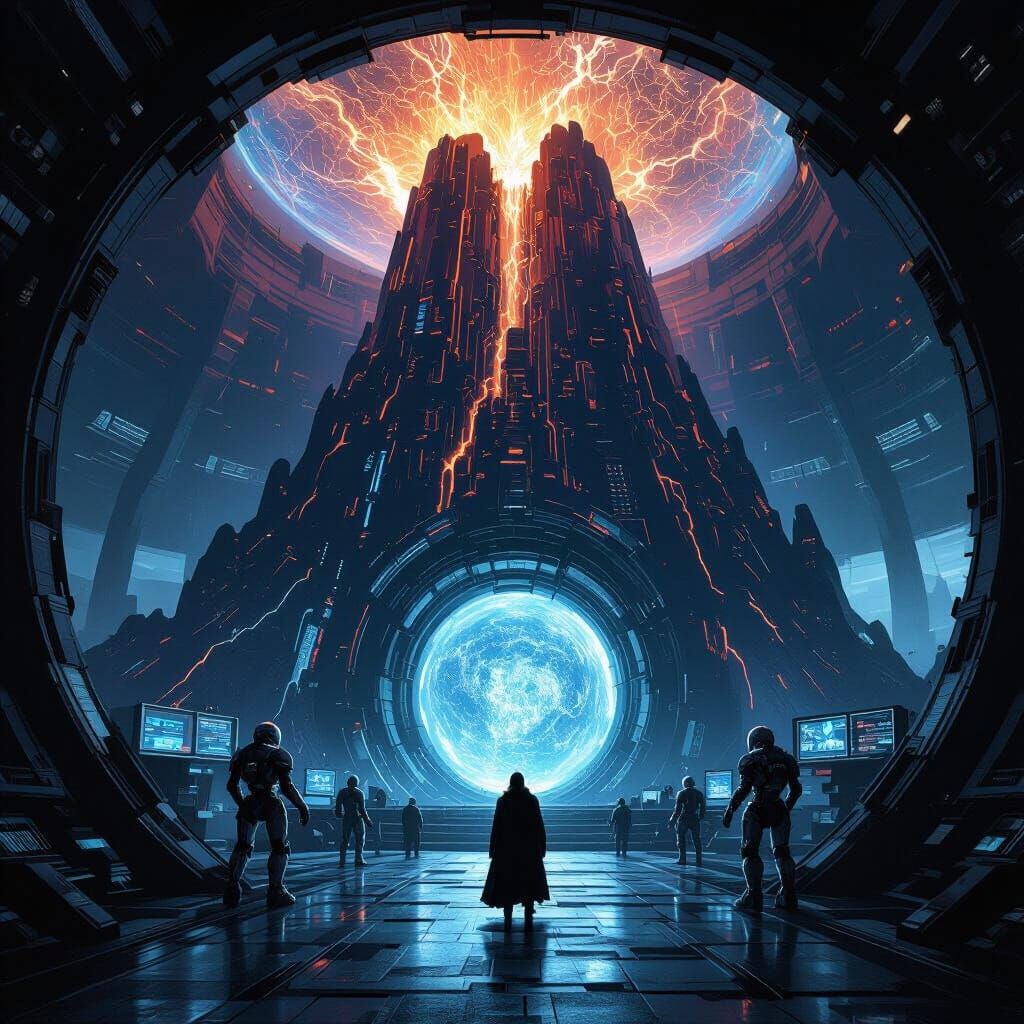 Cybernetic Lair in Obsidian Volcano