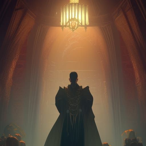 Dracula Wedding Concept Art in 8K Resolution