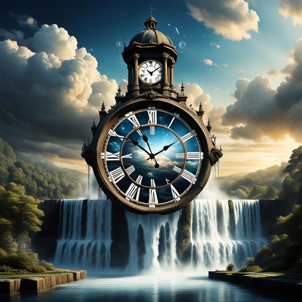Surreal clock