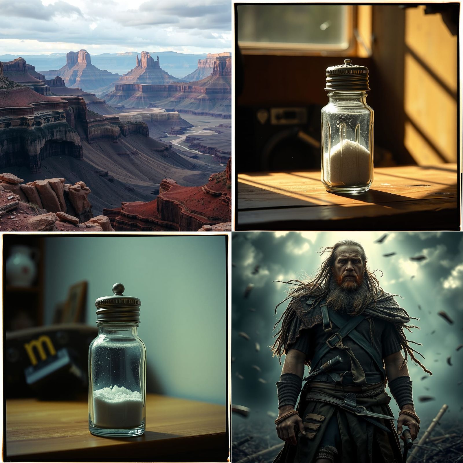 Dramatic Cinematic Portrait in Film Style