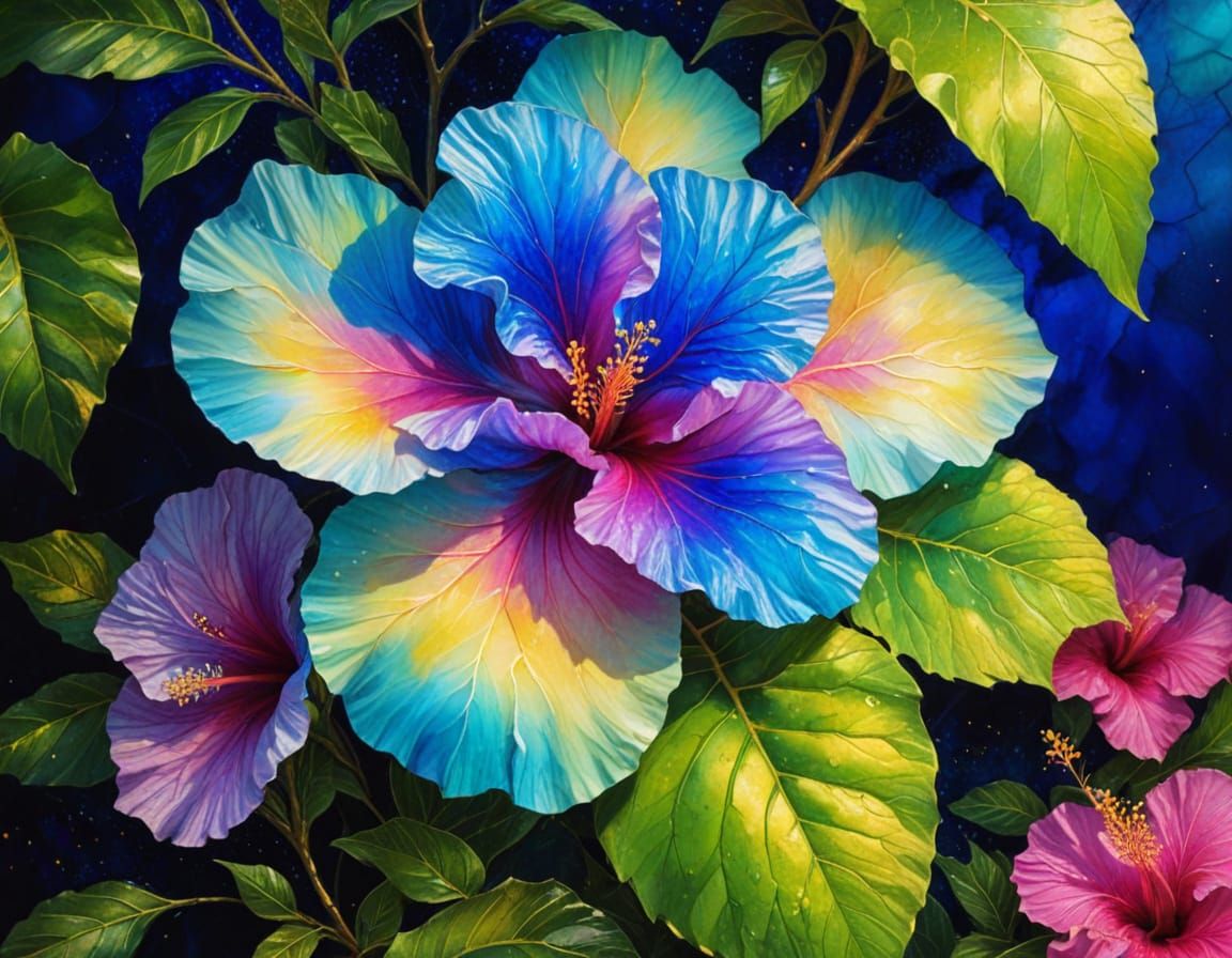Hibiscus.
