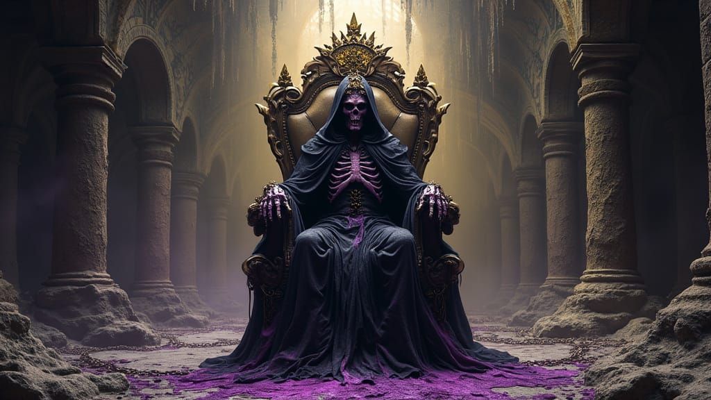 Spectral Monarch in Ruin